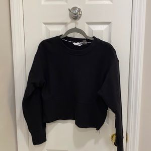 DKNY Pullover Side Zip Sweatshirt